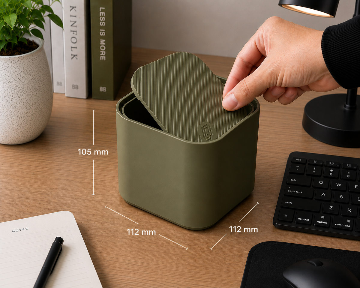 Compact Desk Bin