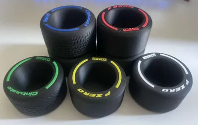 Race Tyre Pen Holder Set