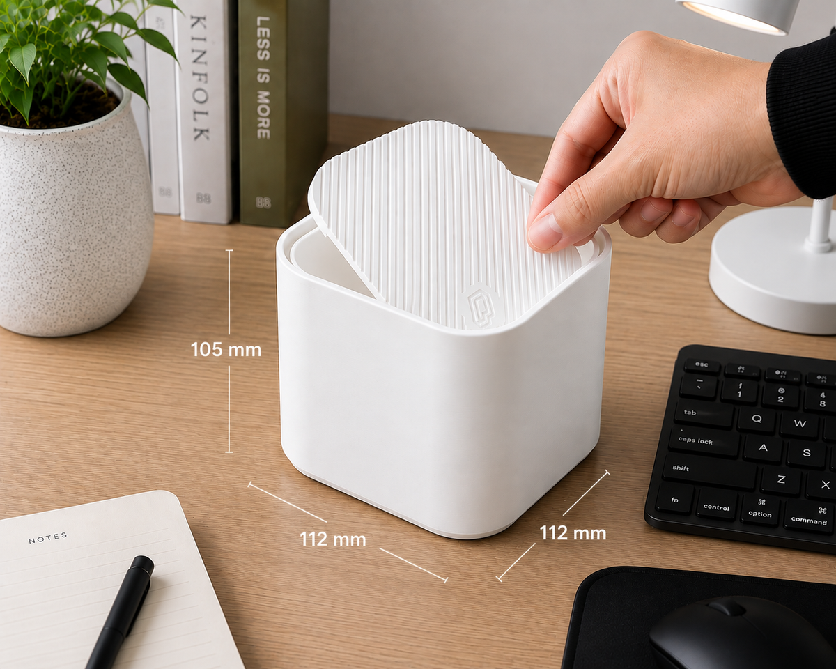 Compact Desk Bin
