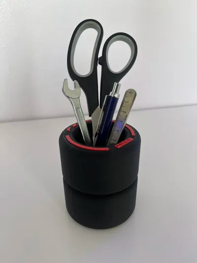 Race Tyre Pen Holder Set