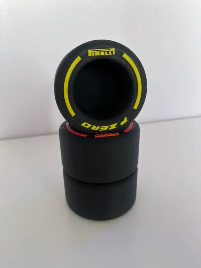 Race Tyre Pen Holder Set