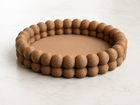 Beaded Round Tray