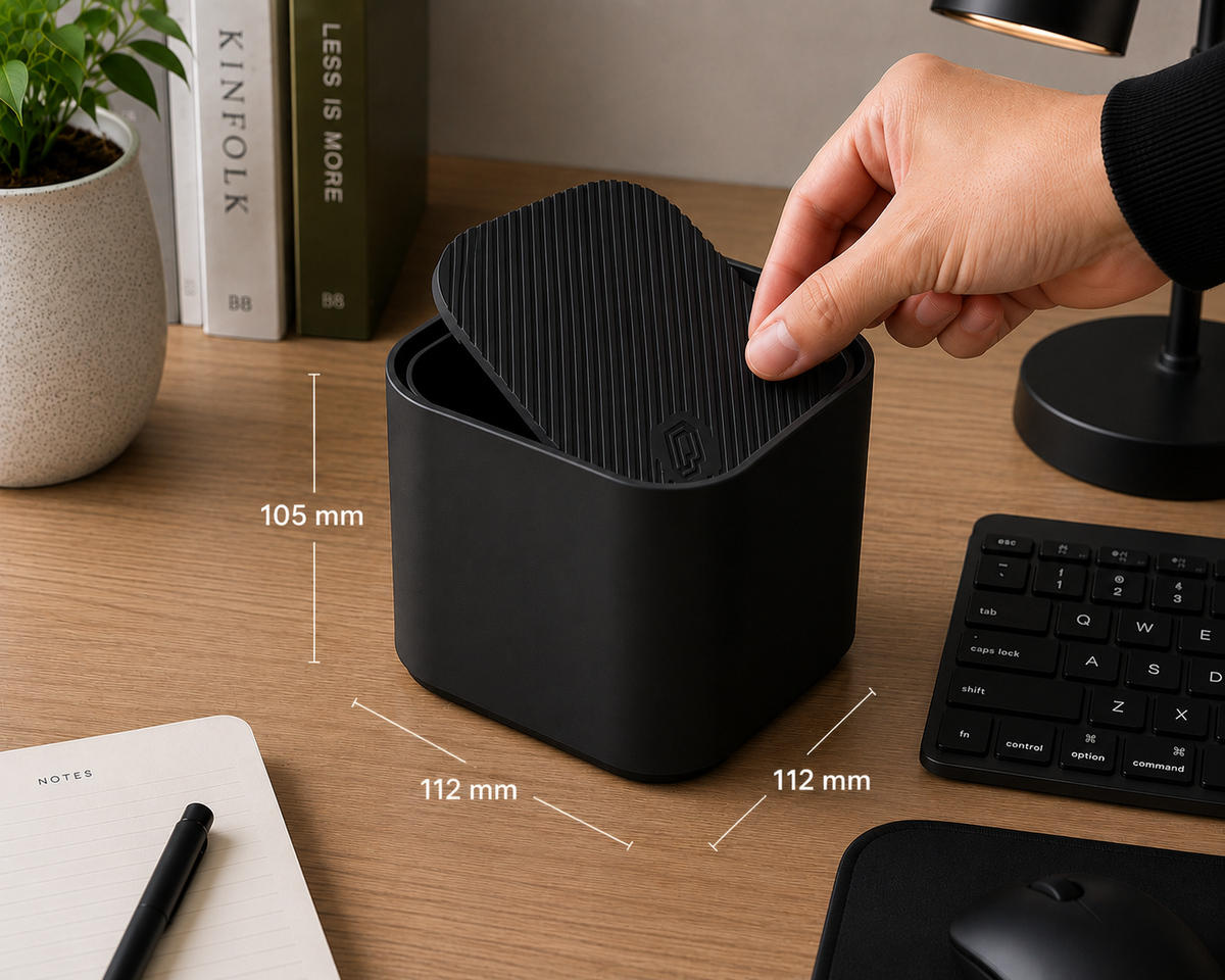 Compact Desk Bin