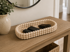 Beaded Oval Tray