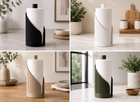 Fluted Paper Towel Holder