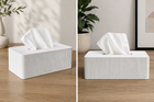 Fluted Tissue Box Cover
